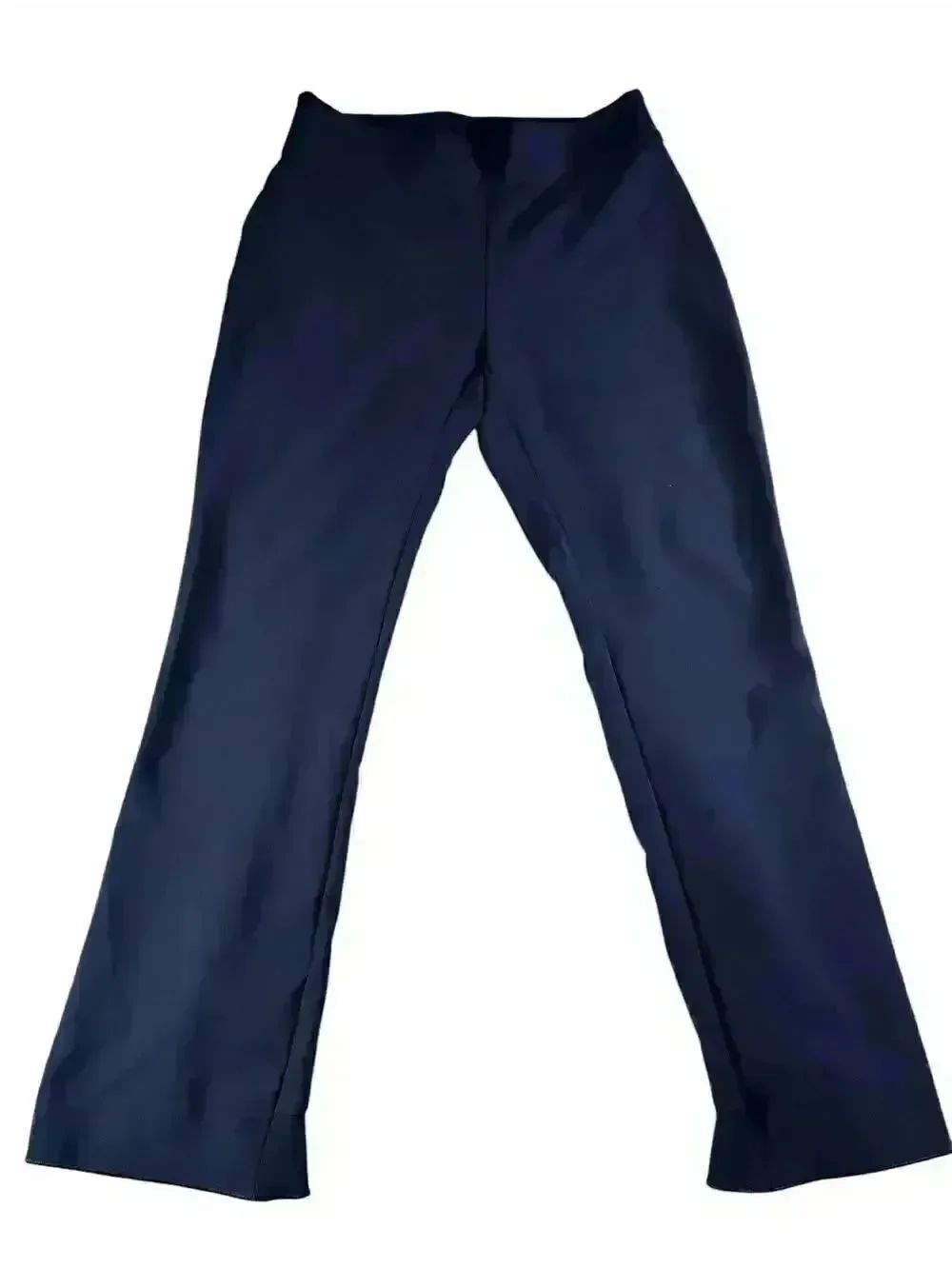 INC International Concepts  Navy Blue Ruffled Peek Ankle Womens Size 6 Side Zip
